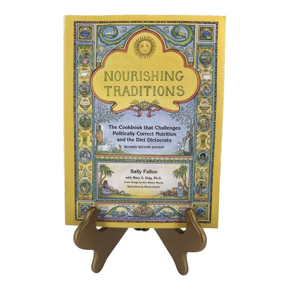 Nourishing Traditions Cookbook Revised Revised 2nd Edit By Sally Fallon Like New